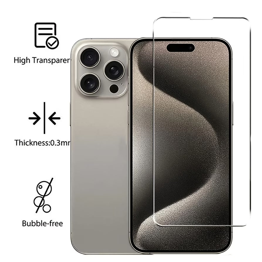 9H Tempered Glass Screen Protector - iPhone