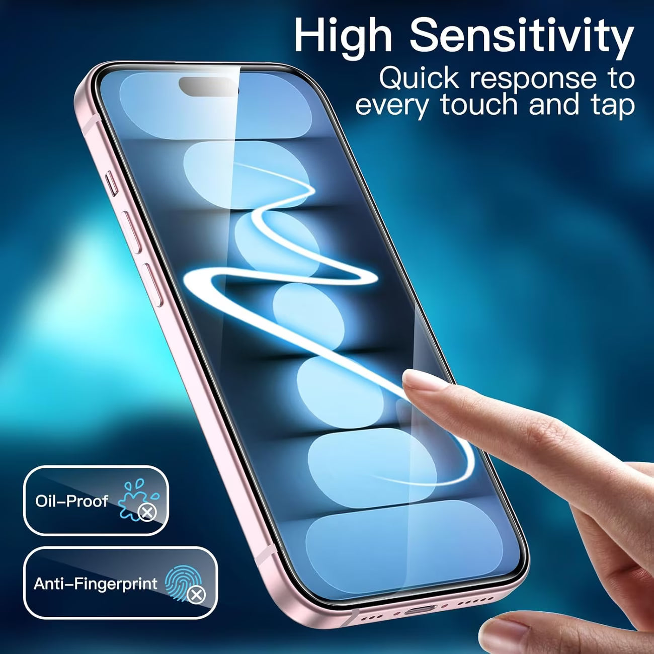 9H Tempered Glass Screen Protector - iPhone
