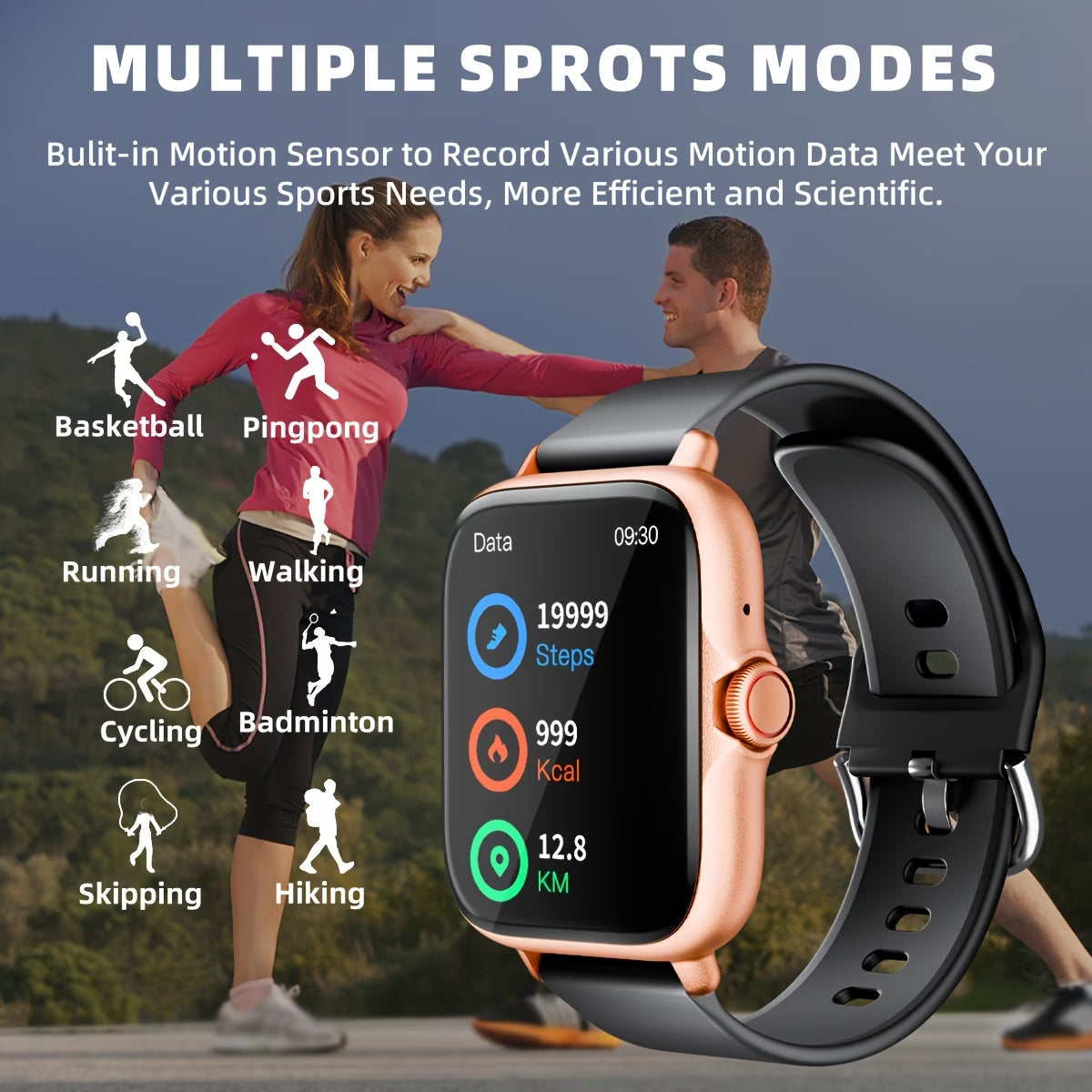 1.83" Smart Fitness Watch