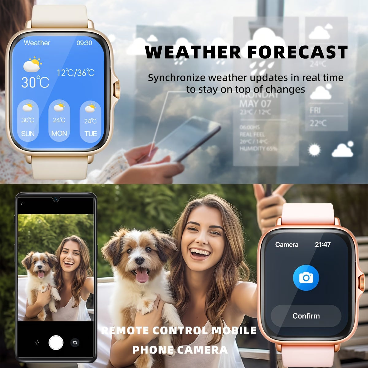1.83" Smart Fitness Watch