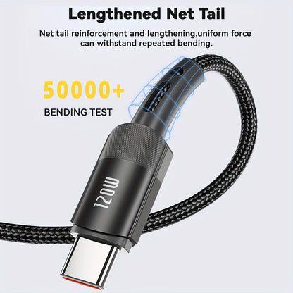 120W USB-C Fast Charging Cable