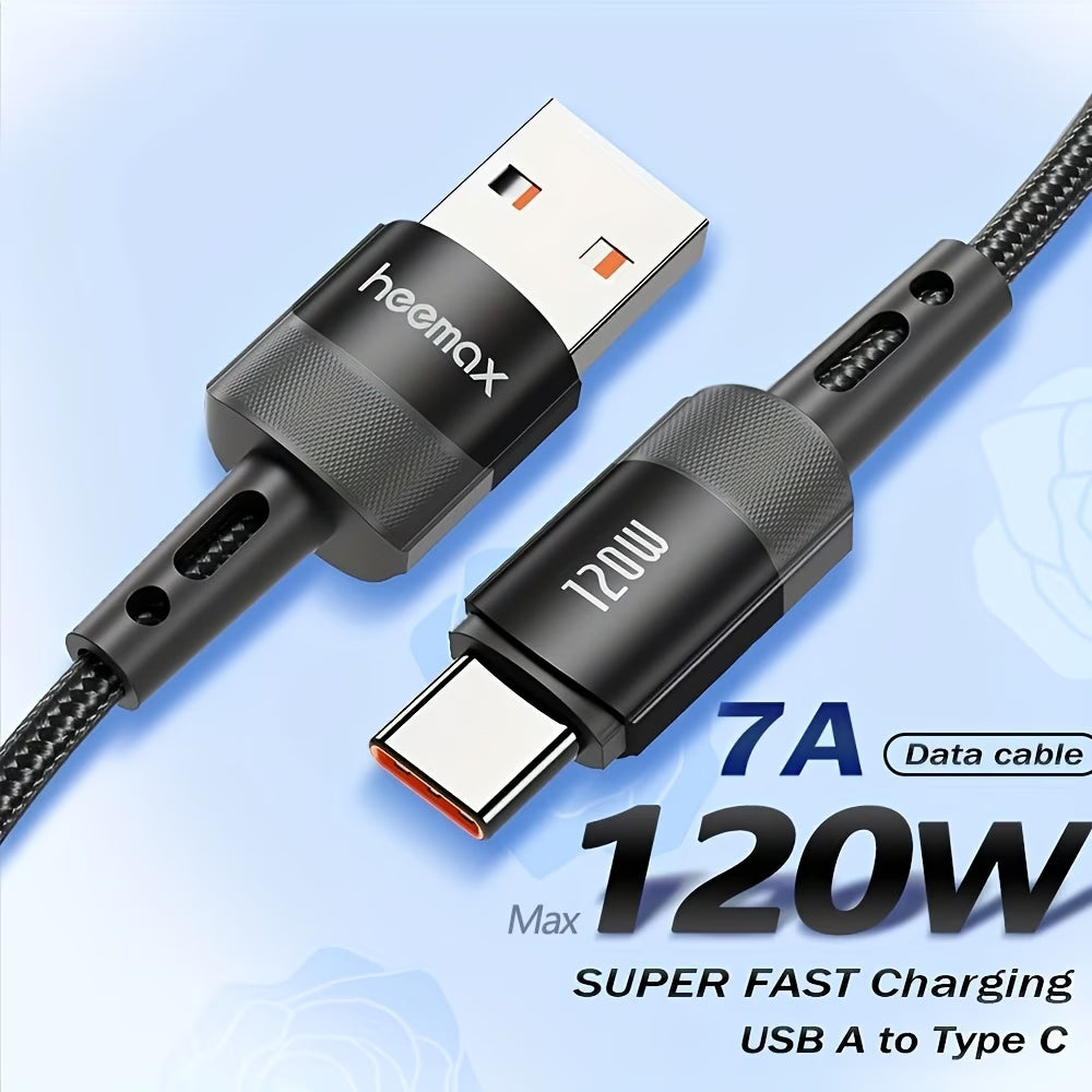 120W USB-C Fast Charging Cable