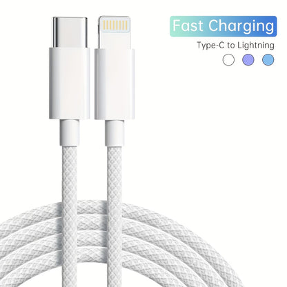 30W USB-C to Lightning Fast Charging Cable