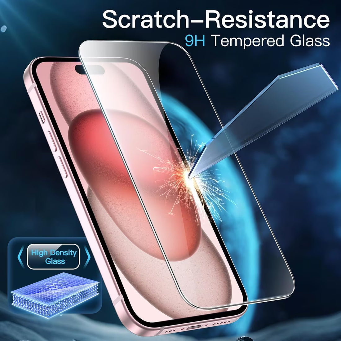 9H Tempered Glass Screen Protector - iPhone