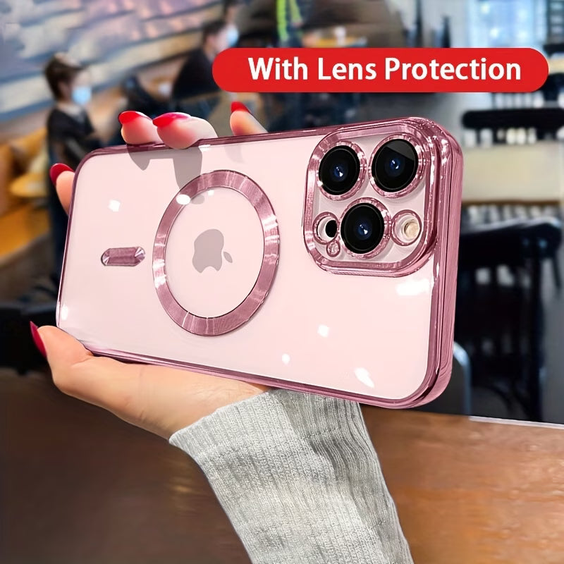 Premium Crystal Clear MagSafe iPhone Case