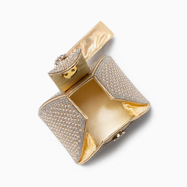 Elegant Crystal Pyramid Handbag - AltShop Canada