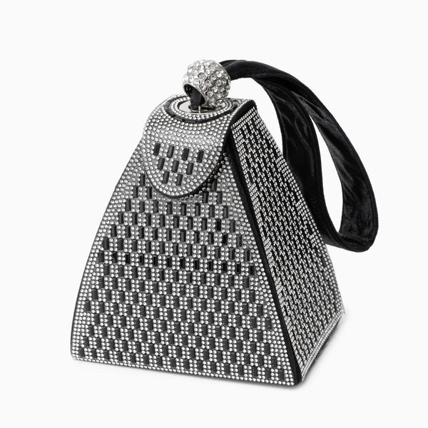 Elegant Crystal Pyramid Handbag - AltShop Canada
