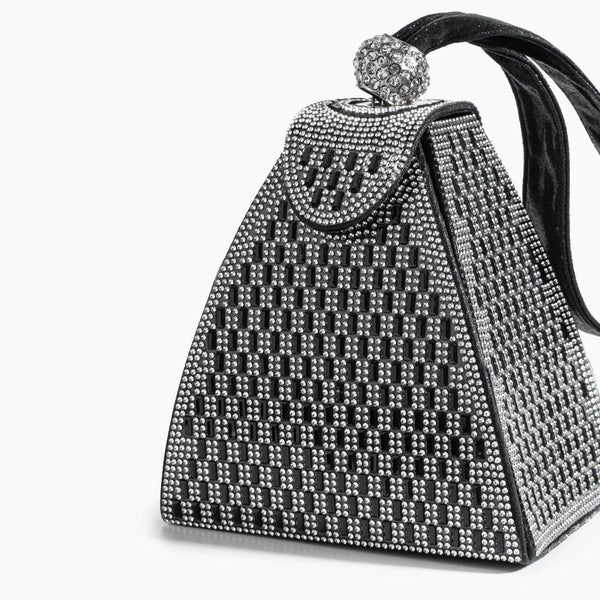 Elegant Crystal Pyramid Handbag - AltShop Canada