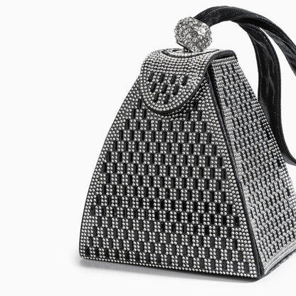 Elegant Crystal Pyramid Handbag - AltShop Canada