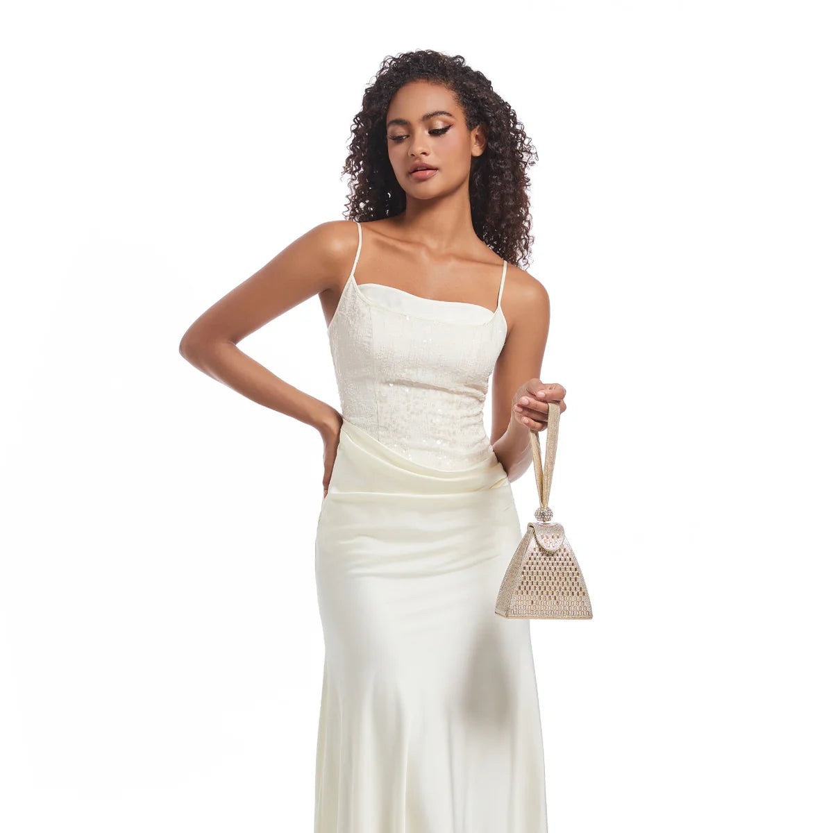 Elegant Crystal Pyramid Handbag - AltShop Canada