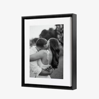 Square Wood Framed Canvas
