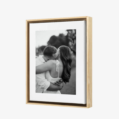 Square Wood Framed Canvas
