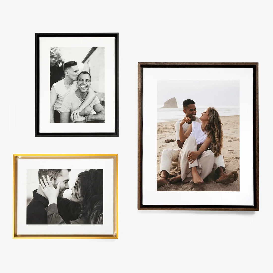 Vertical Wood Framed Canvas