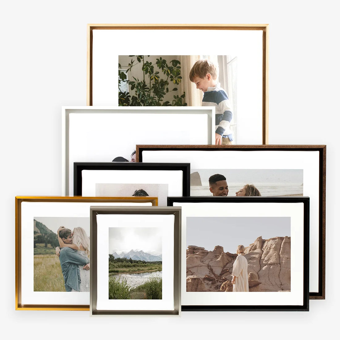 Horizontal Wood Framed Canvas