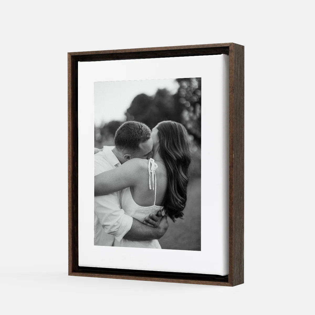 Square Wood Framed Canvas