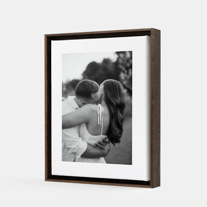 Square Wood Framed Canvas